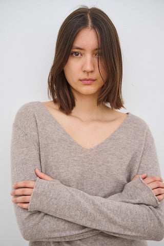 REBECCA BLUSE V-HALS