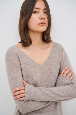 REBECCA BLUSE V-HALS