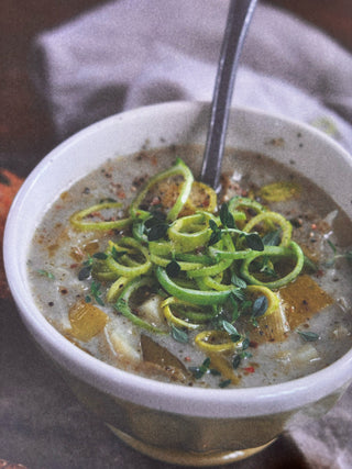 Porre- og løgsuppe