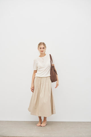 LAURA PLEATED NEDERDEL