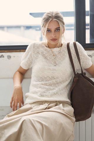LAURA PLEATED NEDERDEL