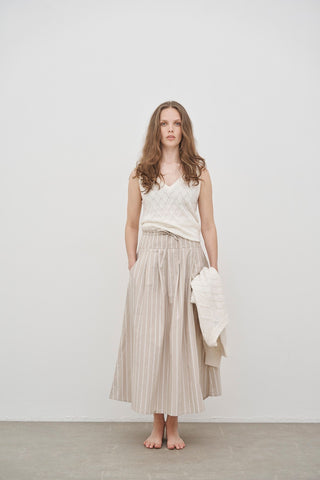 LAURA PLEATED NEDERDEL