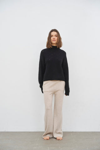 HARMONIE RULLEKRAVESWEATER