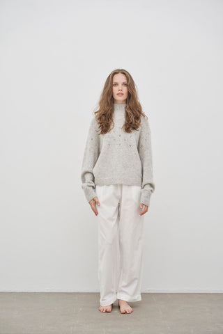 HARMONIE RULLEKRAVESWEATER