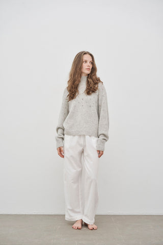 HARMONIE RULLEKRAVESWEATER