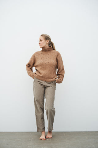 HARMONIE RULLEKRAVESWEATER