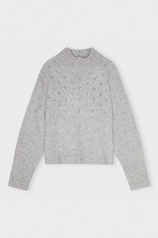 HARMONIE RULLEKRAVESWEATER