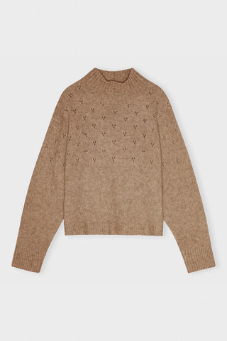 HARMONIE RULLEKRAVESWEATER