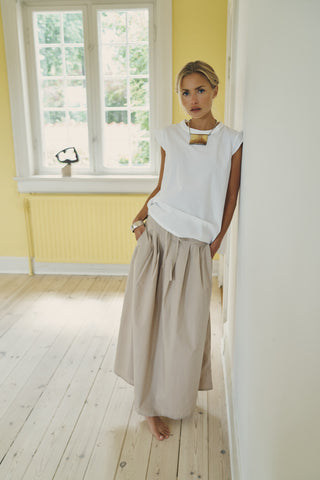 LAURA PLEATED NEDERDEL