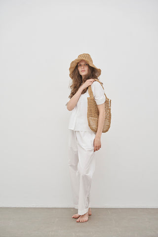 LAURA KORTÆRMET SKJORTE