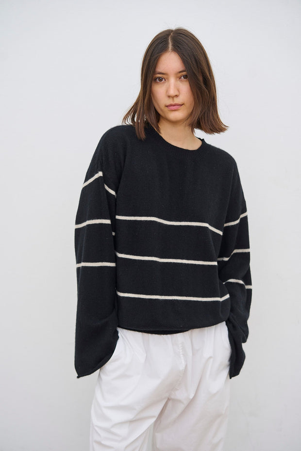 SEA STRIPE SWEATER